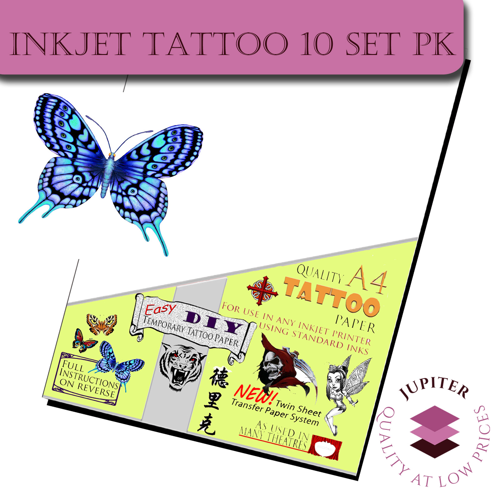 Temporary Tattoo Transfer