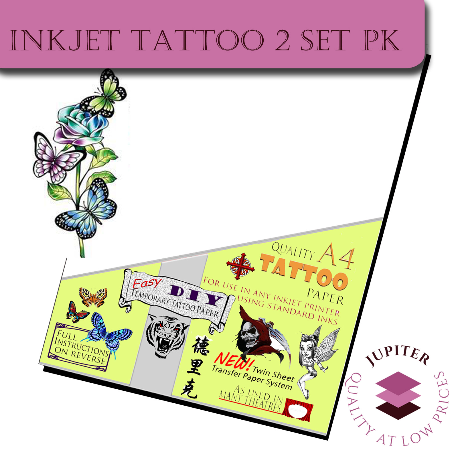 Temporary Tattoo Transfer